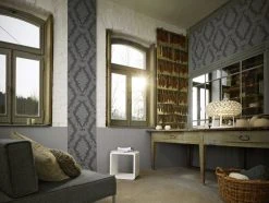 Vliestapete ELEGANCE 2 - Barock - grau - 10 Meter -Baumarkt Verkaufsgeschäft 9001081500 03 1600Wx1600H