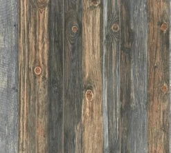 Vliestapete BEST OF WOOD´N STONE 2ND EDITION - braun-grau - Holz - 10 Meter