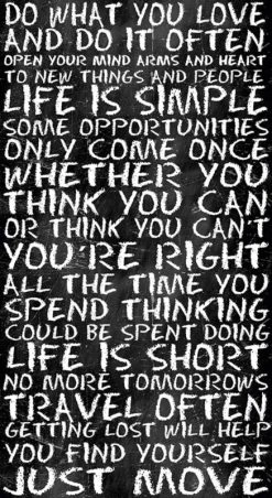 Panel POP.UP - Schrift - schwarz-grau - 2,5 Meter