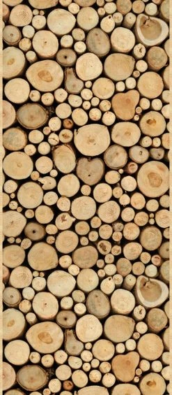 Panel POP.UP - Holz - beige-braun - 2,50 Meter