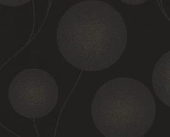 Vliestapete SPOT 3 - schwarz Metallic - 10 Meter