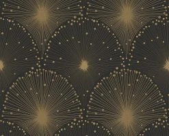 Vliestapete SPOT 3 - schwarz-gelb - 10 Meter