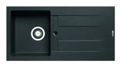 Einbauspüle - Pyragranite - carbon - Unterschränke ab 45 cm