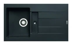 Einbauspüle ATHLOS - Pyragranite - carbon - Unterschränke ab 50 cm