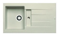 Einbauspüle ATHLOS - Pyragranite - beige - Unterschränke ab 50 cm