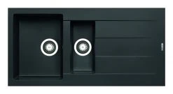 Einbauspüle ATHLOS - Pyragranite - carbon - Unterschränke ab 60 cm