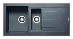 Einbauspüle ALAZIA - grau - Unterschränke ab 60 cm