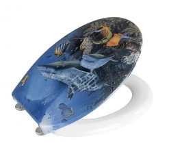 WENKO WC-Sitz SEA LIFE - blau - Duroplast 5 WENKO WC-Sitz SEA LIFE - blau - Duroplast -Baumarkt Verkaufsgeschäft 9001481900 03 1600Wx1600H
