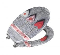 WENKO WC-Sitz BAVARIAN HEARTS - grau-rot -Baumarkt Verkaufsgeschäft 9001482400 03 1600Wx1600H