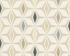 Vliestapete AROUND THE WORLD - braun-grau - 10 Meter