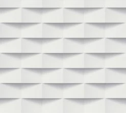 Papiertapete SCANDINAVIAN 2 - weiß - 10 Meter