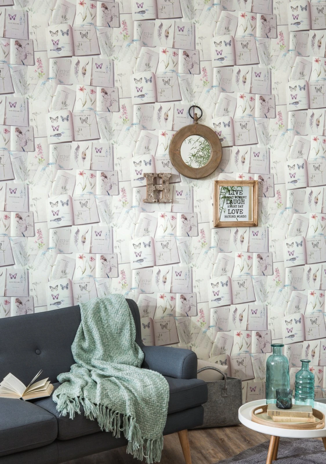 Papiertapete AUTHENTIC WALLS 2 - Bücher - 10 Meter 3 Papiertapete AUTHENTIC WALLS 2 - Bücher - 10 Meter – Bild 3