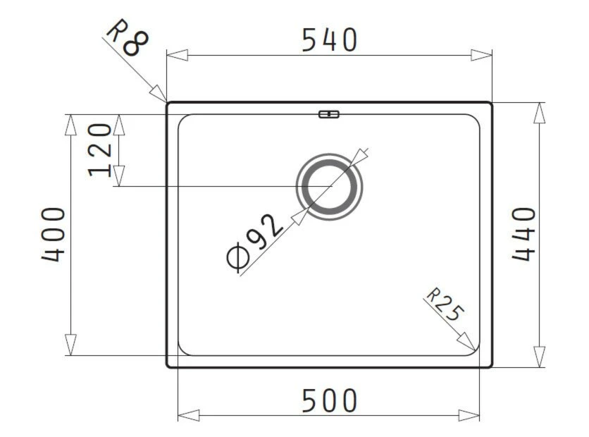 Unterbau-Edelstahlspüle LYDIA - poliert - Unterschränke ab 60 cm 2 Unterbau-Edelstahlspüle LYDIA - poliert - Unterschränke ab 60 cm – Bild 2
