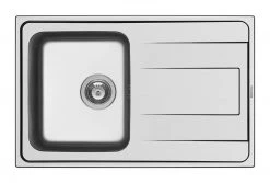 Einbauspüle ALEA - Edelstahl poliert - Unterschränke ab 45 cm