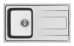 Einbauspüle ALEA - Edelstahl poliert - Unterschränke ab 45 cm