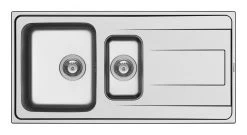 Einbauspüle ALEA - Edelstahl poliert - Unterschränke ab 60 cm