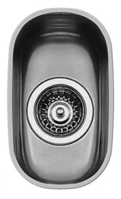 Unterbaubecken IRIS - Edelstahl - oval - für Unterschränke ab 30 cm