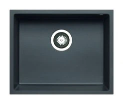 Unterbaubecken TETRAGON - grau - rechteckig - Unterschränke ab 60 cm