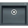 Granit-Einbauspüle ISTROS - grau - 61x50 cm