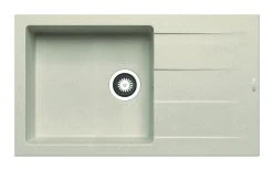 Granit-Einbauspüle ATHLOS - beige - 86x50 cm