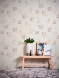 Vliestapete KITCHEN DREAMS - beige - 10 Meter -Baumarkt Verkaufsgeschäft 9001863200 04 1600Wx1600H