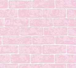 Vliestapete BEST OF WOOD´N STONE 2ND EDITION - rosa - 10 Meter