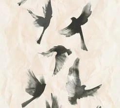 Vliestapete FREE NATURE - beige - 10 Meter