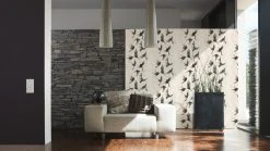 Vliestapete FREE NATURE - schwarz - 10 Meter -Baumarkt Verkaufsgeschäft 9002238300 03 1600Wx1600H