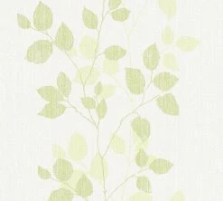 Vliestapete HAPPY SPRING - grün - 10 Meter