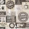 Papiertapete SIMPLY DECOR - Coffee Vintage - braun - 10 Meter