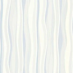 Vliestapete X-RAY - Streifen - beige-blau - 10 Meter