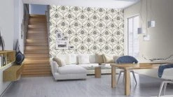 Vliestapete DECO STYLE - grau-silber - 10 Meter -Baumarkt Verkaufsgeschäft 9002396600 03 1600Wx1600H