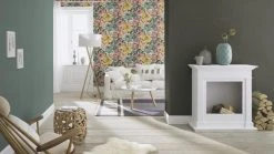 Vliestapete FLORENTINE 2 - grau-blau - 10 Meter 5 Vliestapete FLORENTINE 2 - grau-blau - 10 Meter -Baumarkt Verkaufsgeschäft 9002402500 03 1600Wx1600H