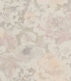 Vliestapete FLORENTINE 2- rosa-creme - 10 Meter