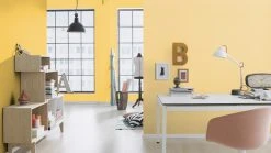 Vliestapete PREGO - gelb - 10 Meter -Baumarkt Verkaufsgeschäft 9002410300 03 1600Wx1600H