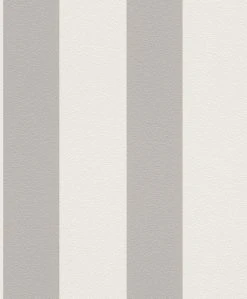 Vliestapete PREGO - hellgrau - 10 Meter