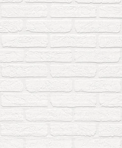 Vliestapete WALLTON 2020 - weiß - 10 Meter