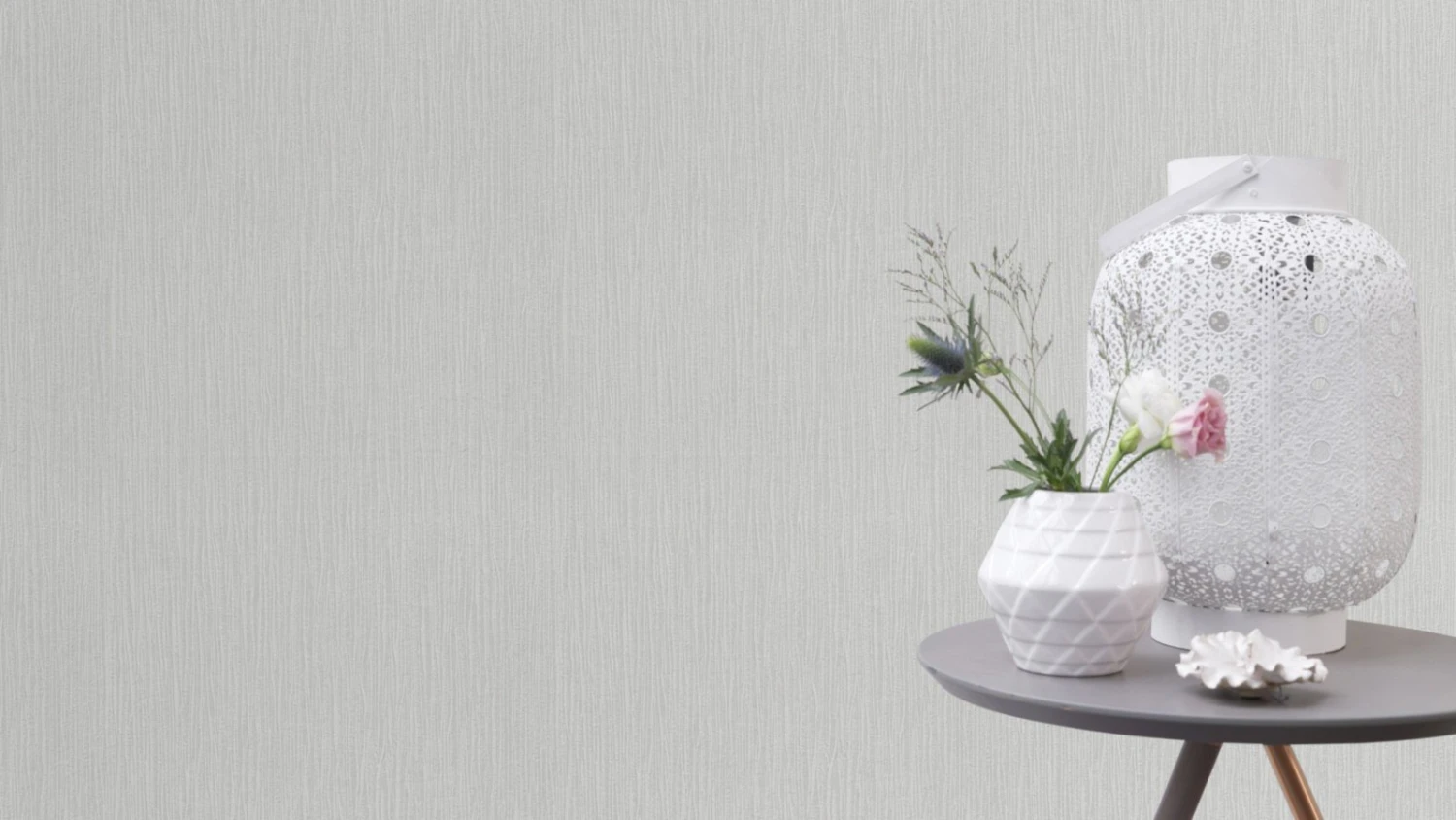 Vliestapete WALLTON 2020 - weiß - 10 Meter 2 Vliestapete WALLTON 2020 - weiß - 10 Meter – Bild 2