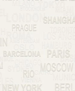 Vliestapete WALLTON 2020 - weiß - 10 Meter