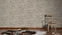 Vliestapete NEUE BUDE 2.0 - braun - Stein - 10 Meter -Baumarkt Verkaufsgeschäft 9002689800 03 1600Wx1600H