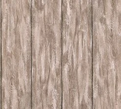Vliestapete NEUE BUDE 2.0 - grau-beige - Planken - 10 Meter