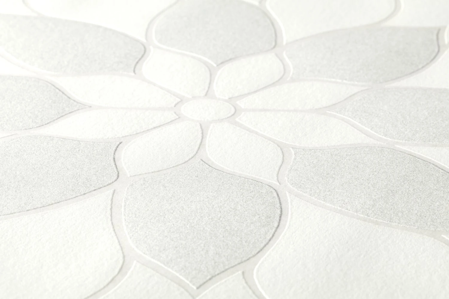 Vliestapete NEUE BUDE 2.0 - weiß - Floral - 10 Meter 3 Vliestapete NEUE BUDE 2.0 - weiß - Floral - 10 Meter – Bild 3