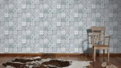 Vliestapete NEUE BUDE 2.0 - grau - Ornamente - 10 Meter -Baumarkt Verkaufsgeschäft 9002693400 04 1600Wx1600H