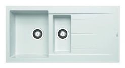 Einbauspüle ALAZIA - Pyranite - weiß - Unterschränke ab 60 cm