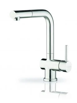 Küchen-Armatur CAPRICCIO B - Edelstahl massiv