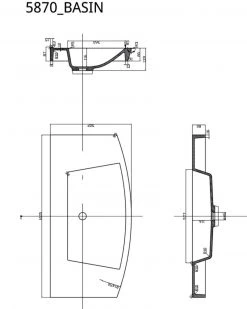Waschtisch RIMA - anthrazit - mit Waschbecken - 100 cm 7 Waschtisch RIMA - anthrazit - mit Waschbecken - 100 cm -Baumarkt Verkaufsgeschäft 9003359800 04 1600Wx1600H