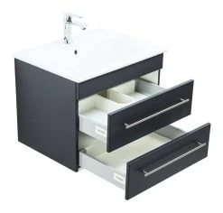 Waschtisch VENTICELLO - anthrazit - mit Keramikbecken - 65 cm 6 Waschtisch VENTICELLO - anthrazit - mit Keramikbecken - 65 cm -Baumarkt Verkaufsgeschäft 9003608400 03 1600Wx1600H