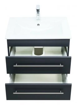 Waschtisch VENTICELLO - anthrazit - mit Keramikbecken - 65 cm 7 Waschtisch VENTICELLO - anthrazit - mit Keramikbecken - 65 cm -Baumarkt Verkaufsgeschäft 9003608400 04 1600Wx1600H