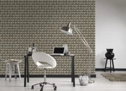 Vliestapete AUTHENTIC WALL 2 - braun-beige - 10 Meter -Baumarkt Verkaufsgeschäft 9003721200 03 1600Wx1600H