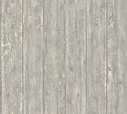 Vliestapete AUTHENTIC WALLS 2 - Holz - braun - 10 Meter